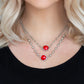 Colorfully Charming - Red necklace