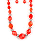 Dine and Dash - Red necklace