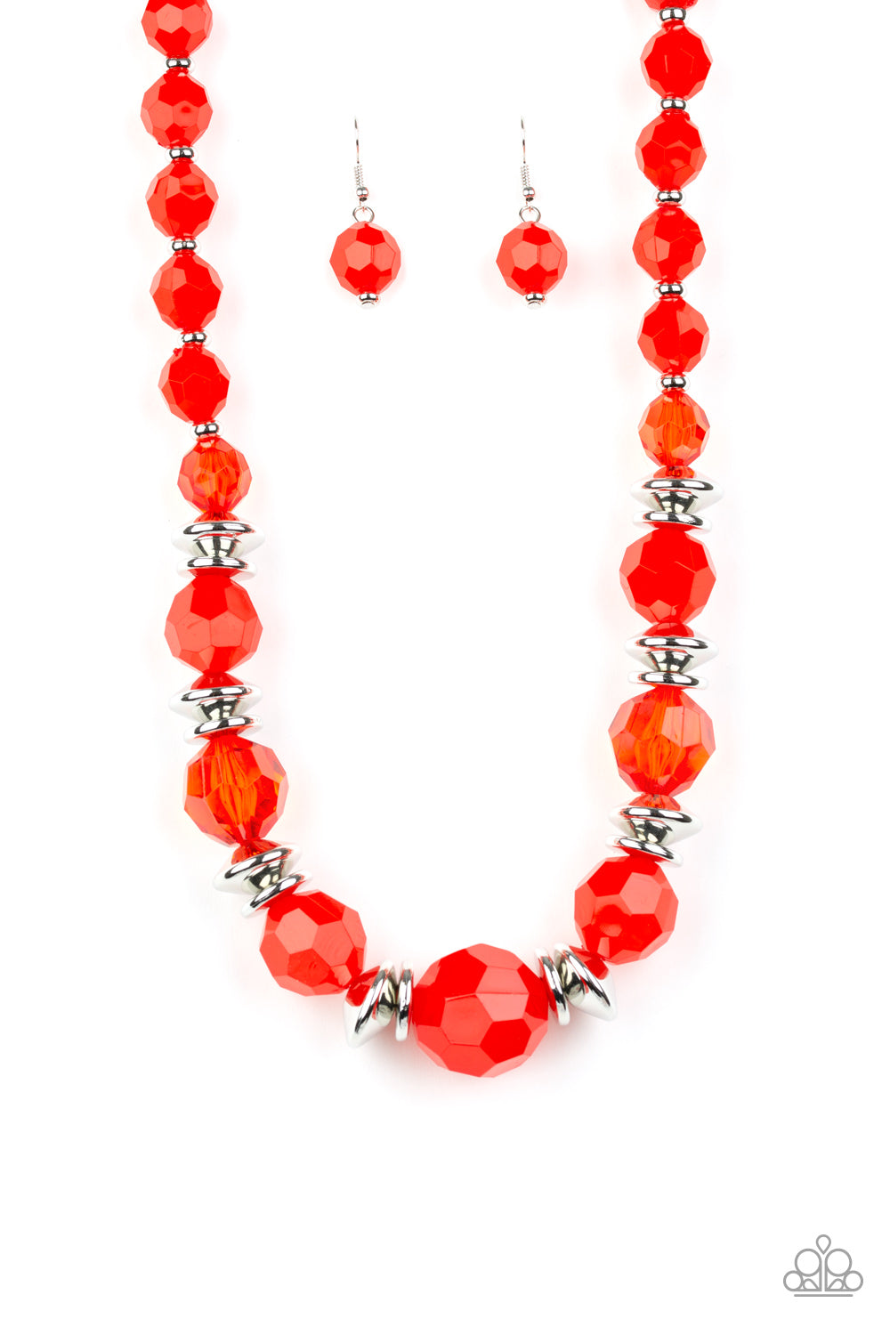 Dine and Dash - Red necklace