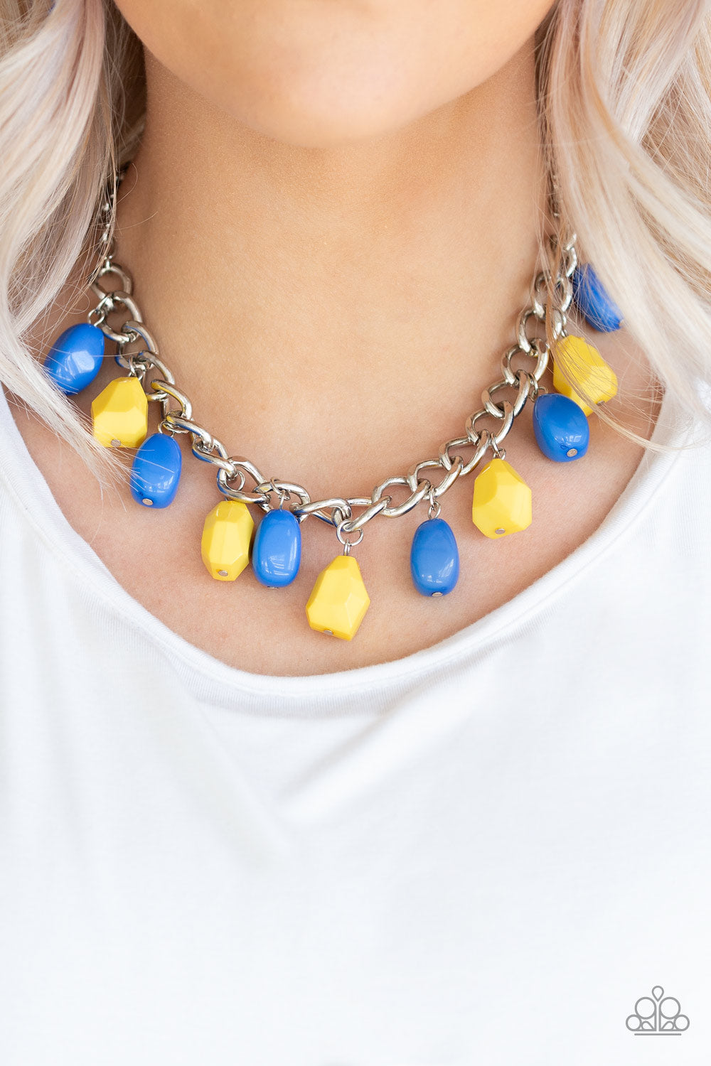 Take The COLOR Wheel! - Multi necklace