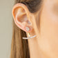 Glowing Glimmer - Gold earring