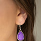 Drop Zone - Purple necklace-Vintage