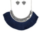 Might and MANE - Blue necklace -vintage