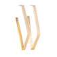 Way Over The Edge - Gold earrings