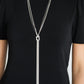 Forget Me KNOT - Silver necklace  -vintage