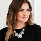 Global Glamour - White necklace