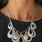 Teardrop Tempest - Silver necklace-Vintage