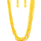 Congo Colada - Yellow necklace