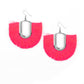 Tassel Tropicana pin earrings