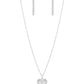 Unlock My Heart - Silver necklace-Vintage