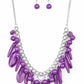 Miami Martinis - Purple necklace-Vintage