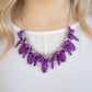 Miami Martinis - Purple necklace-Vintage