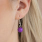 Miami Martinis - Purple necklace-Vintage