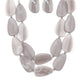 Colorfully Calming - Silver necklace