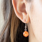 Summer Ice - Orange necklace