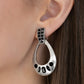 Broker Babe - Black earring