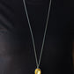 Imperfect Iridescence - Yellow necklace-Vintage