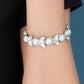 Opulent Oasis - White bracelet -Vintage