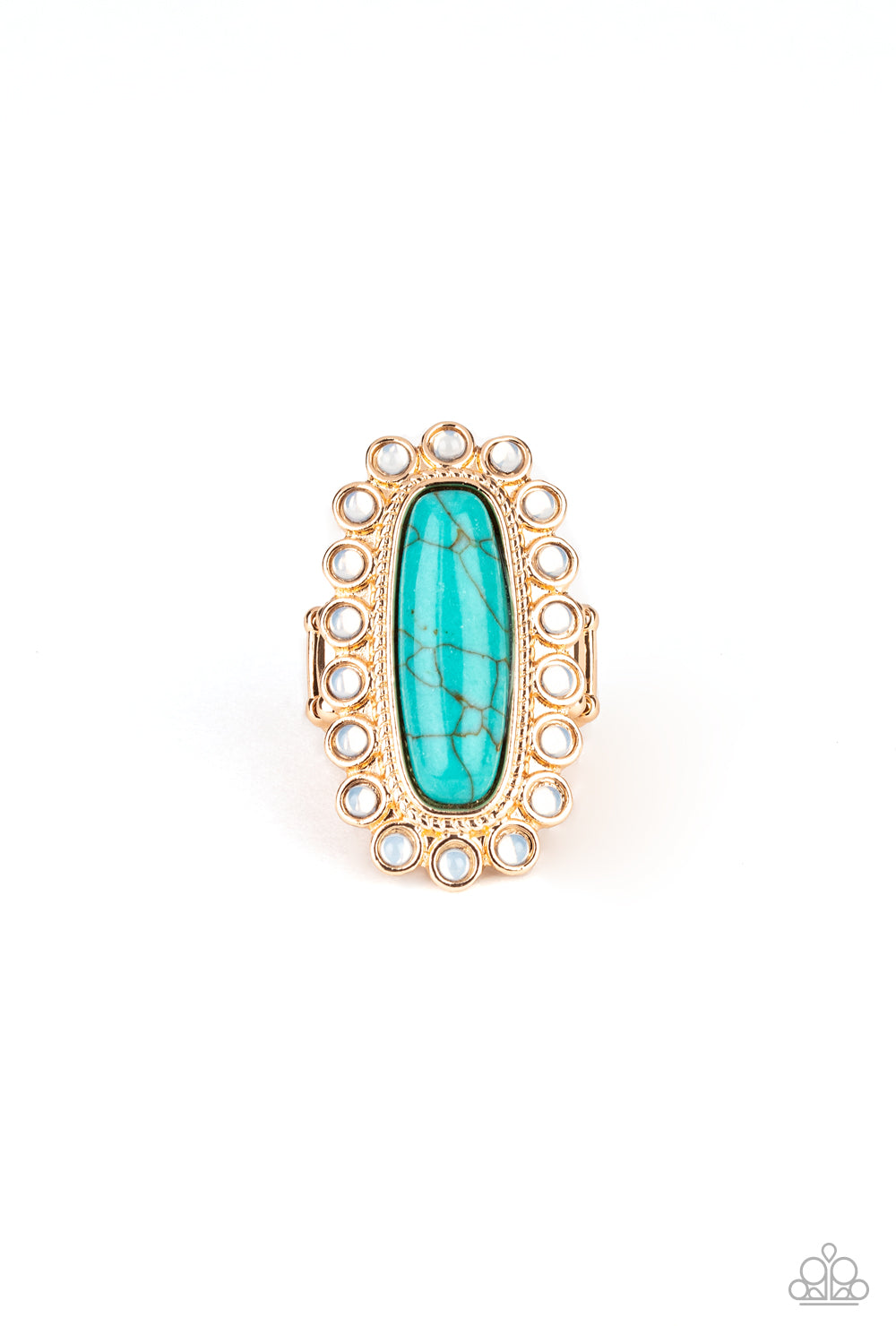 Mystic Oasis - Gold ring