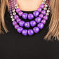 Forbidden Fruit - Purple necklace