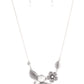 Exquisitely Eden - White necklace