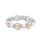 Pulsera marrón de entretenimiento elegante