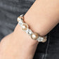 Pulsera marrón de entretenimiento elegante