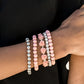 Rose Garden Grandeur - Pink bracelet