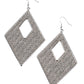 Woven Wanderer - Silver earring