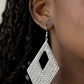 Woven Wanderer - Silver earring