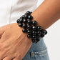 Tiki Tropicana - Black bracelet
