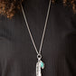 Sahara Quest -  blue  necklace-Vintage