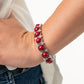 Flamboyantly Fruity - Red bracelet