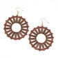Solar Flare - Brown earrings