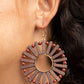 Solar Flare - Brown earrings