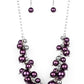 Uptown Upgrade - Purple necklace