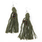 Beach Bash - Green earring-Vintage