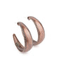 Burnished Benevolence - Copper earring