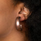 Burnished Benevolence - Copper earring