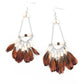 Haute Hawk - White earrings