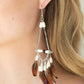 Haute Hawk - White earrings