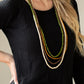 Bermuda Beaches - Green necklace