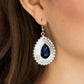 Exquisitely Explosive - Blue earrings