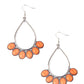 Pendientes Stone Sky - Naranja