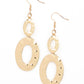 Bring On The Basics - Gold earrings