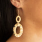 Bring On The Basics - Gold earrings