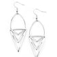Proceed With Caution - Silver earrings