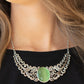 Celestial Eden - Green necklace