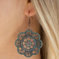 Mandalas occidentales - Pendientes de cobre