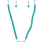 Country Sweetheart - Blue necklace